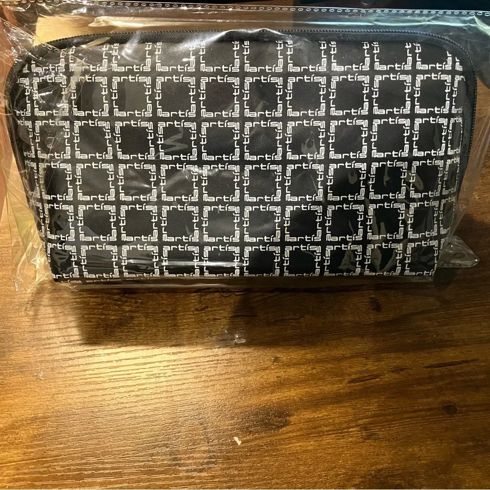 Artis Logo Clutch Makeup Bag NWT